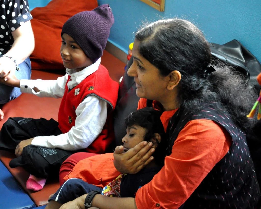 Participants at a Sandesh programme session